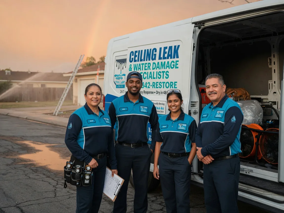 Ceiling Leak Cleanup company in Haydenville, OH